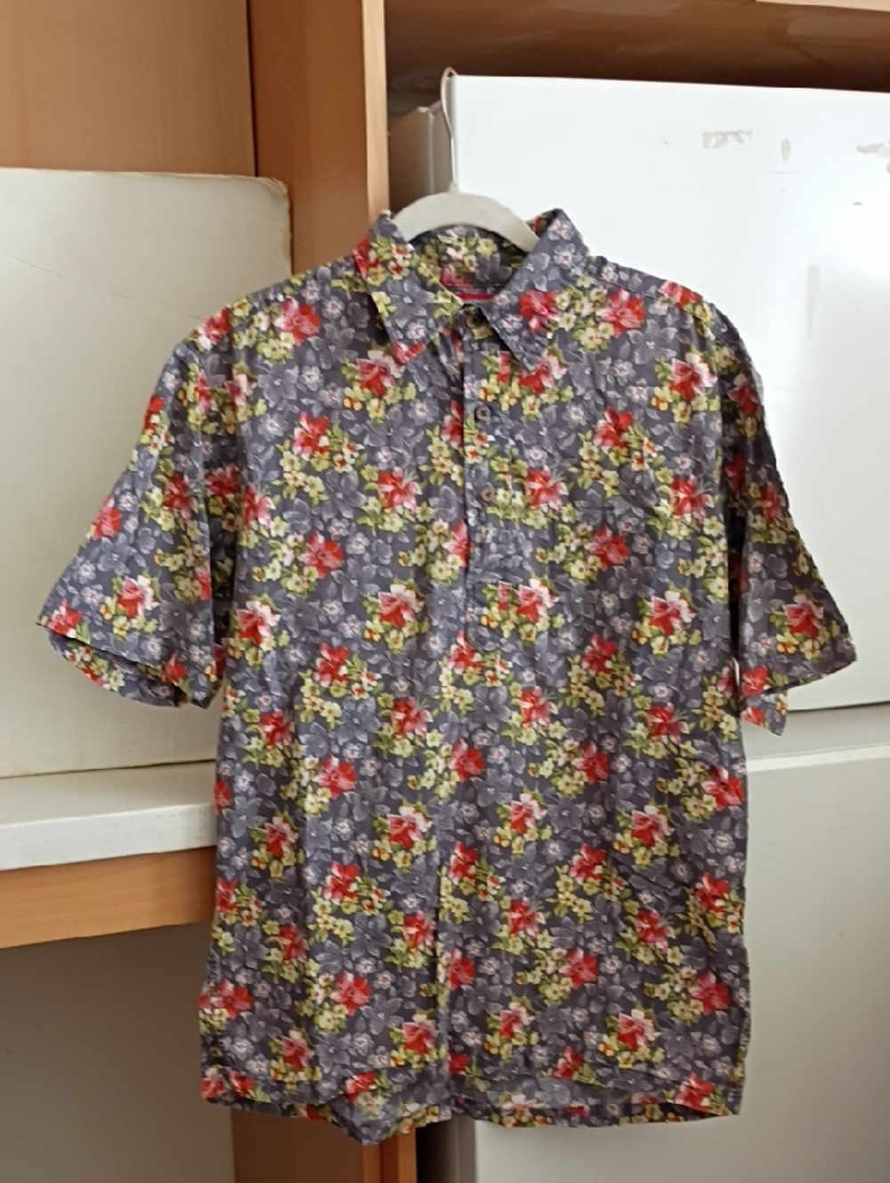 Rey Spooner Hawaiian Shirt sz M